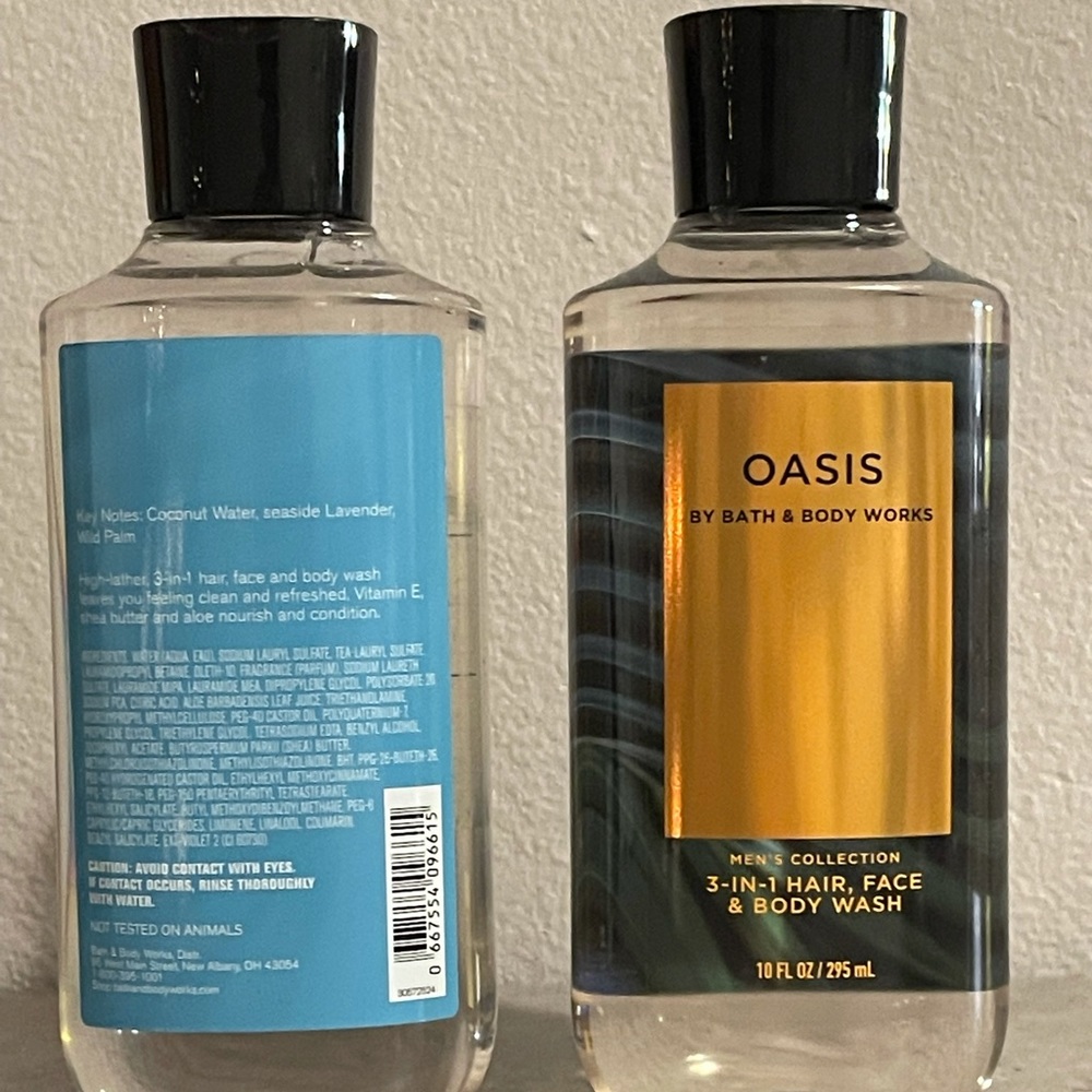 Body & body men body wash